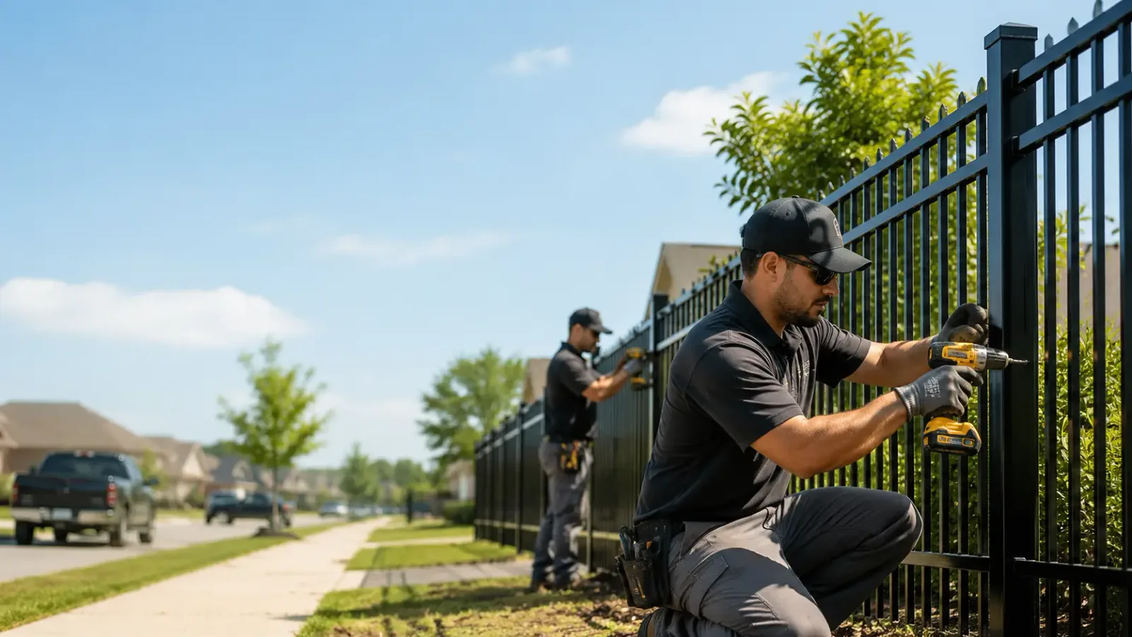Metal Fence Installation in Graysville, GA